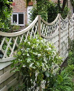 curved top fence
